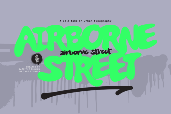 Airborne Street: A Bold, Friendly Display Font for Small Business Brands