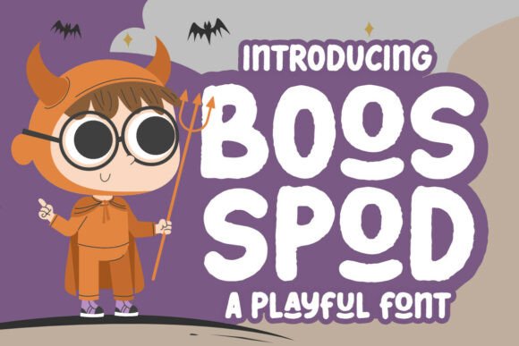 Boos Spod: A Playful Display Font That Delights on Screen
