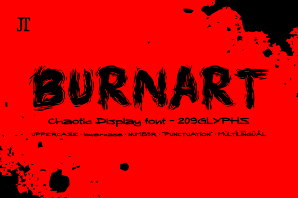 Burnart: A Bold Display Font That Makes Your Brand Impossible to Ignore