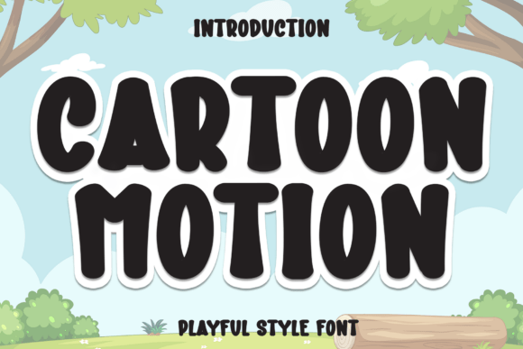 Cartoon Motion: A Playful Display Font That Delivers Personality