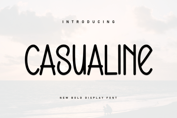 Casualine: A Handwritten Display Font That Feels Like Home