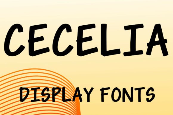 Cecelia Font: A Playful, Professional Display Typeface for Small Businesses