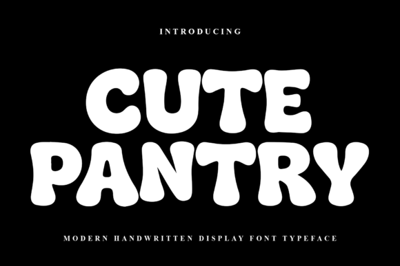 Cute Pantry: A Festive Display Font That Delivers Joy—Not Just Gimmicks