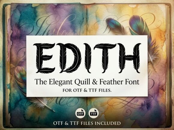 Edith: A Thoughtful Display Typeface for Editorial Moments