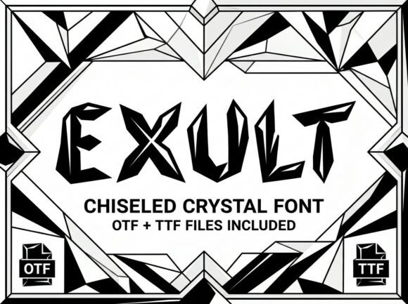 Exult: A Bold Display Font for Editorial Impact
