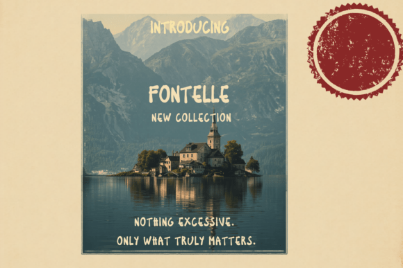 Fontelle: A Minimalist Display Typeface for Thoughtful Makers