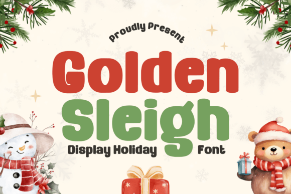 Golden Sleigh: A Display Font for Elegant Editorial Moments