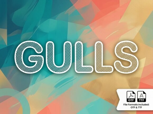 Gulls: A Display Font That Makes Your Brand Pop