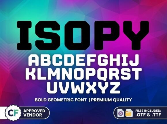 Isopy: A Display Font That Commands Attention—Without Shouting
