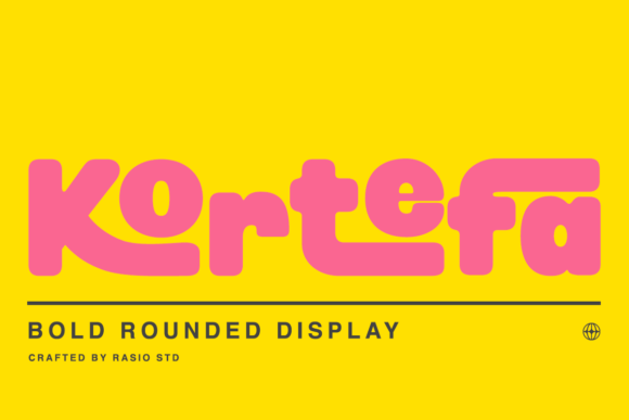Kortefa: A Friendly, Bold Display Font for Modern Web Design