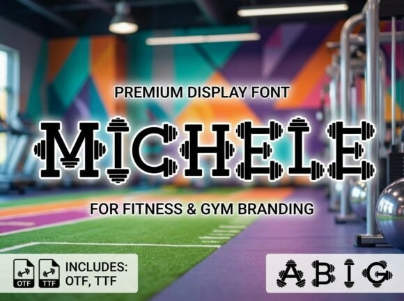 Michele: A Bold Display Font for Scroll-Stopping Marketing