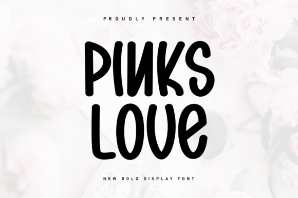 Pinks Love: A Handwritten Display Font with Editorial Warmth