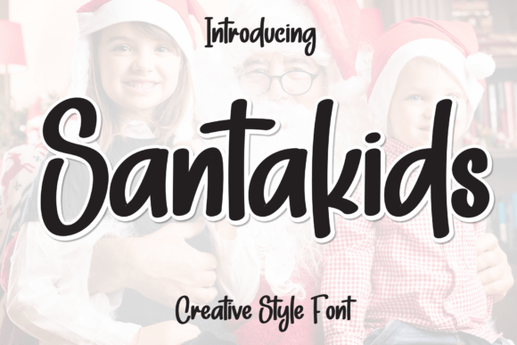 Santakids: A Playful Display Font That Delivers Personality