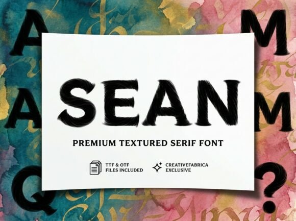 Sean: A Bold Display Font for Scroll-Stopping Marketing