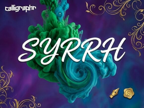 Syrrh: A Display Font That Makes Your Campaign Stand Out