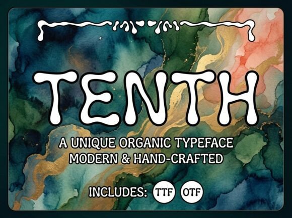 Tenth: A Display Font That Makes Your Brand Feel Intentional