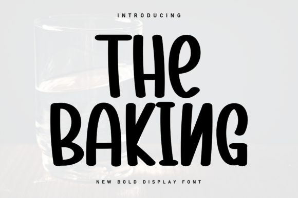 The Baking Handwritten Font for Warm, Trustworthy Branding