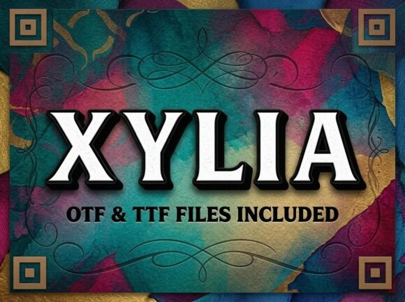 Xylia: A Cinematic Display Serif for Digital Elegance